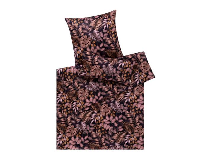 Estella Bettwäsche Atelier, Pflaume, Floral, 140x200 cm, Heimtextilien, Bettwäsche & Leintücher, Bettwäsche, Makosatin-Bettwäsche