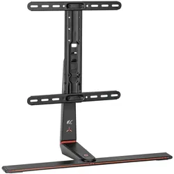 NanoRS RS167 gaming mount/stand for 32-55" monitor (Tisch, 55", 40 kg), Monitor Halterung, Schwarz