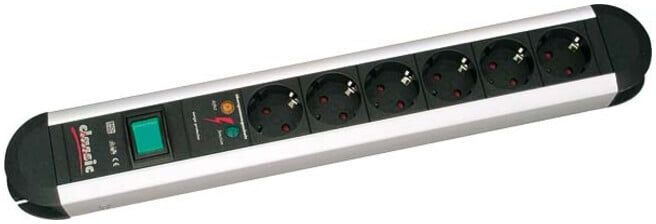 Bachmann Multiprise 6x avec interrupteur 331.013 (331.013)