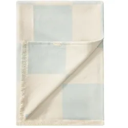 Lytte - Baumwolldecke Caro Blau 130x170 cm
