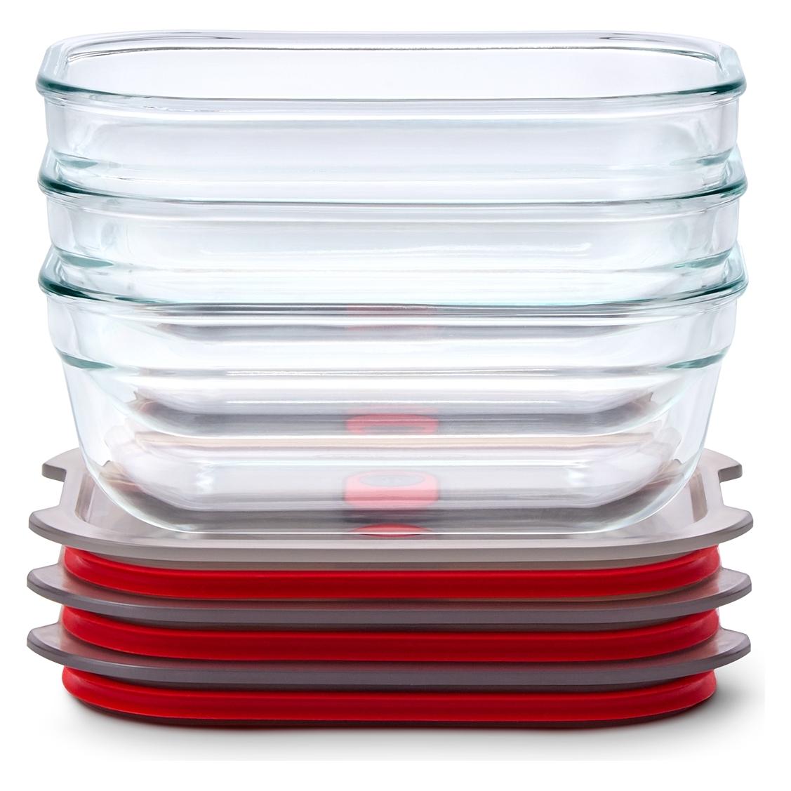 Black + Blum Glass Box Set XS- Lunchbox (FBGR-BX-XSPACK3)