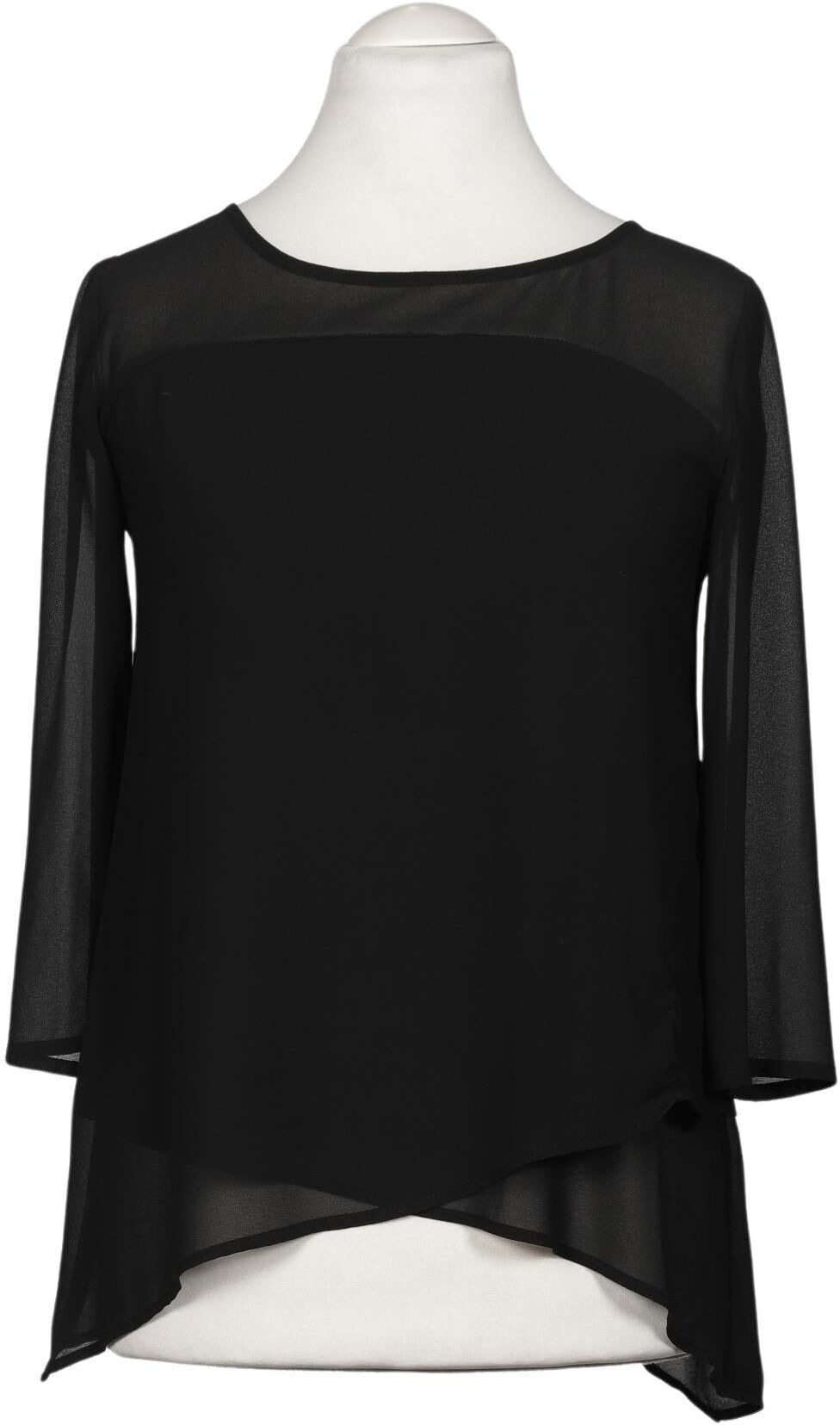 SEM PER LEI Damen Bluse, Schwarz, Gr. M, kein / Etikett - Second Hand