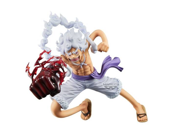 Banpresto Actionfigur Einteilige Figur Monkey D Ruffy Grandista Gear5