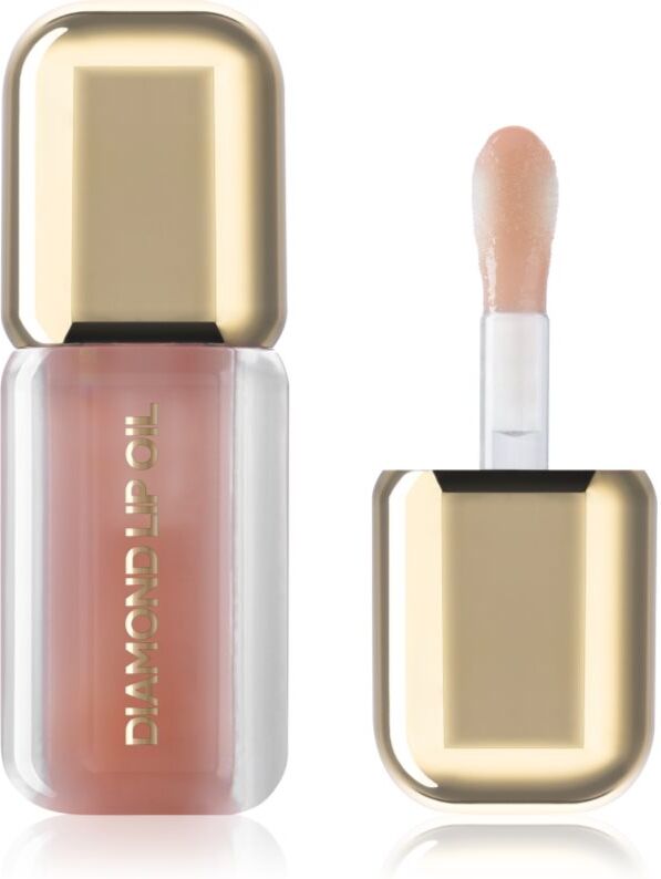 Dermacol Diamond Edition Lip Oil huile teintée pour les lèvres effet repulpant teinte 04 Vanilla Bliss 4 ml