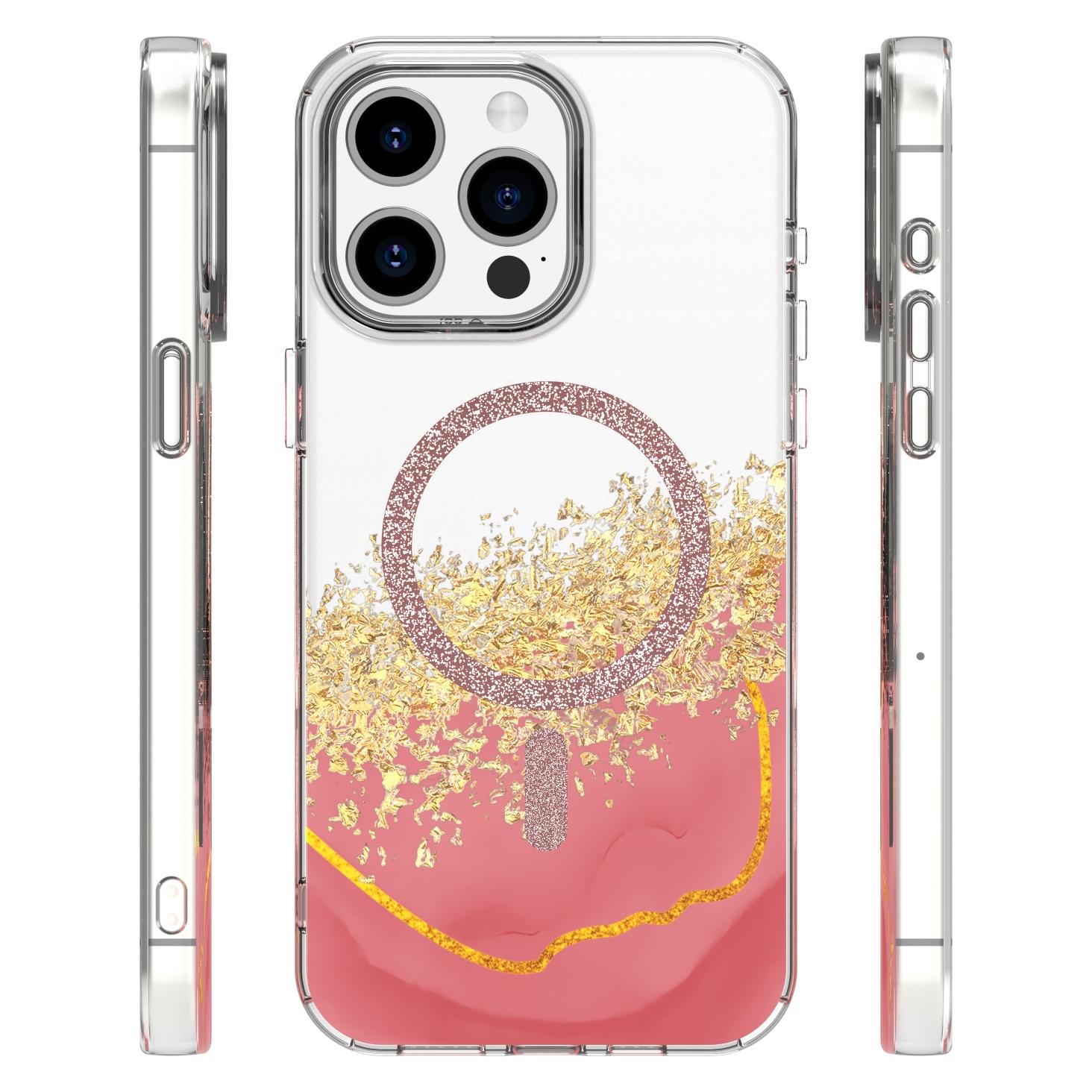 OEM Epoxy Mag case for iPhone 14 Pro 6,1" pink (Apple iPhone 14 Pro) (GSM274818)