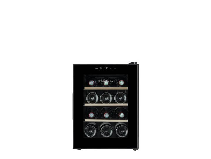 La Sommelière Weintemperierschrank 12SILENCE, für 12 Standardflaschen á 0,75l,Ultra-Leise, freistehend
