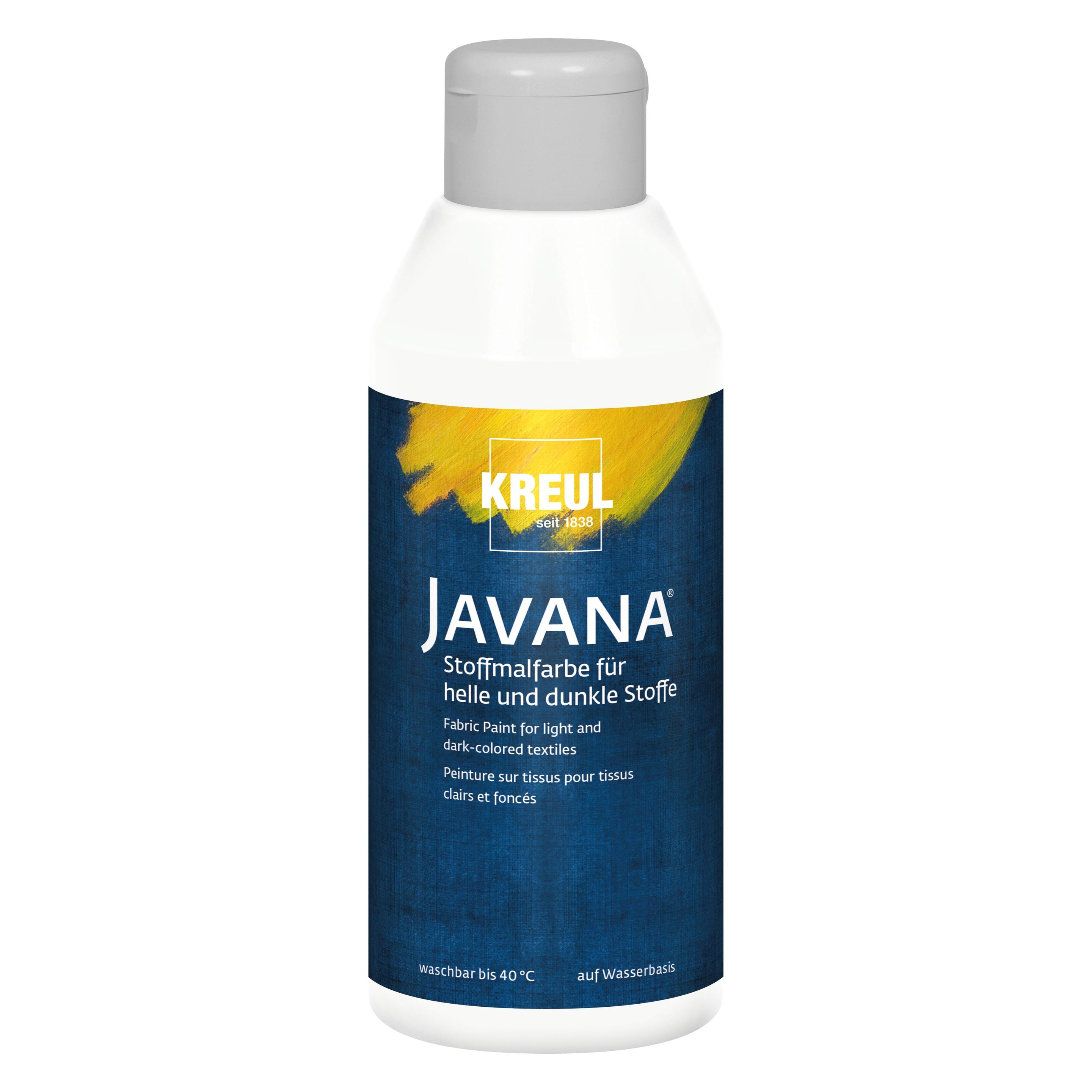 Kreul Javana Stoffmalfarbe für helle und dunkle Stoffe, 250 ml (250 ml) (23252039)