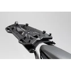 SW-Motech Adapterplatte für STREET-RACK – Für Givi/Kappa mit Monokey. Schwarz.