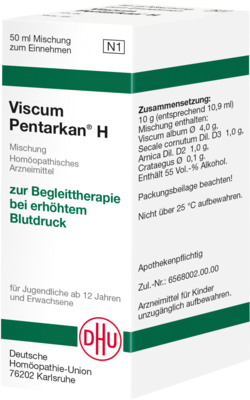DHU-Arzneimittel GmbH & Co. KG VISCUM PENTARKAN H Mischung 50 ml 08534758