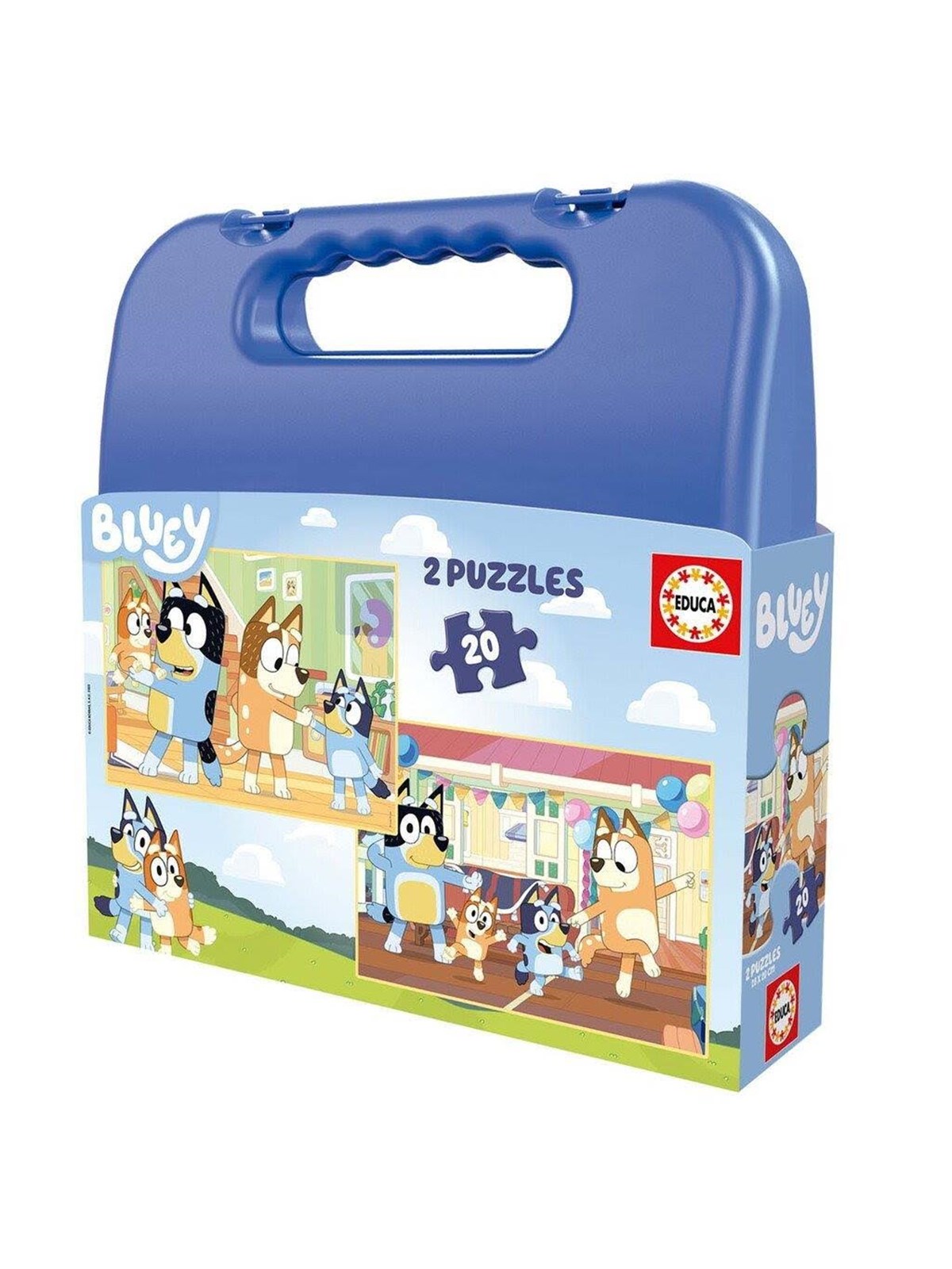 Educa 2X20 Bluey Case Puzzle