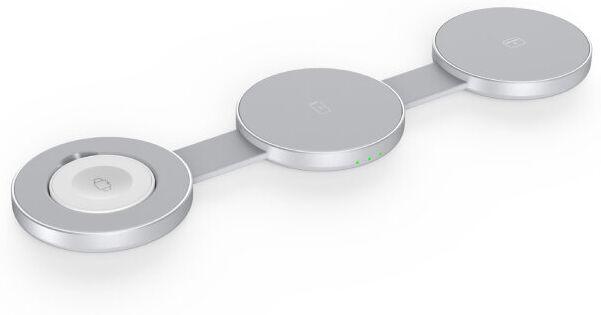 CARREGADOR TECH FUZZION MAGSAFE WIRELESS 3 EM 1