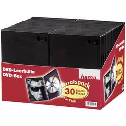 Hama DVD Hülle 11495 1 CD/DVD/Blu-Ray Schwarz Kunststoff 30 St.