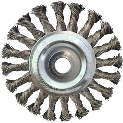 KS Tools 340.0047 Rostfreie Stahldrahtrundbürste 0,5mm, Ø 125mm