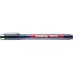 edding 1800 Fineliner 0.7 mm Schwarz
