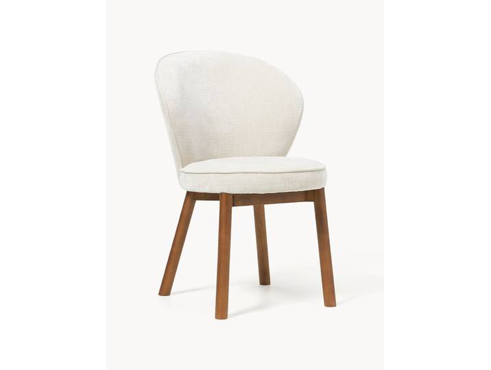 Chaise rembourrée avec pieds en frêne Serena