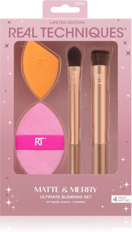 Real Techniques Matte&Merry Ultimated Blending Set brush set