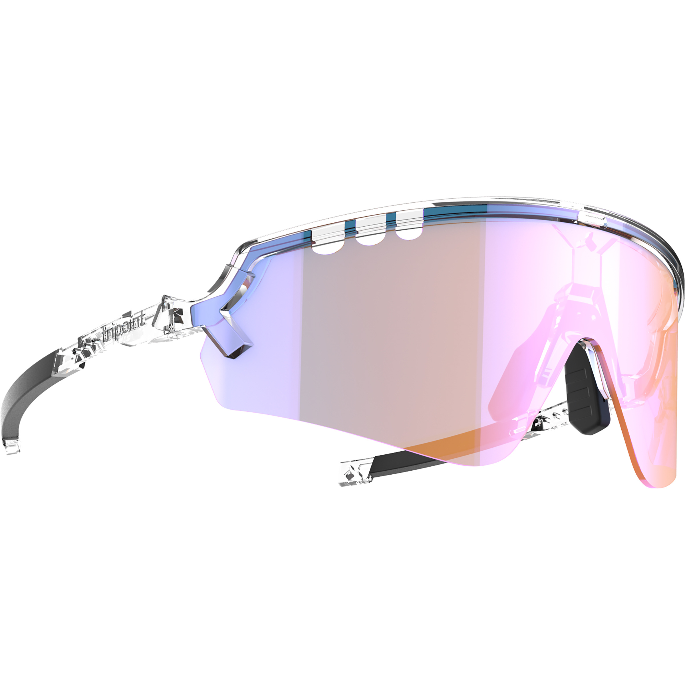 Tripoint 007 Chobe Tri-x High contrast Sportbrille Sportbrillen & Sportsonnenbrillen rosa Trailrunning | Mountainbike | Rennrad