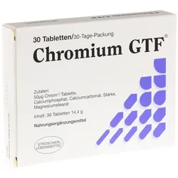 Chromium GTF Tabletten 30 St