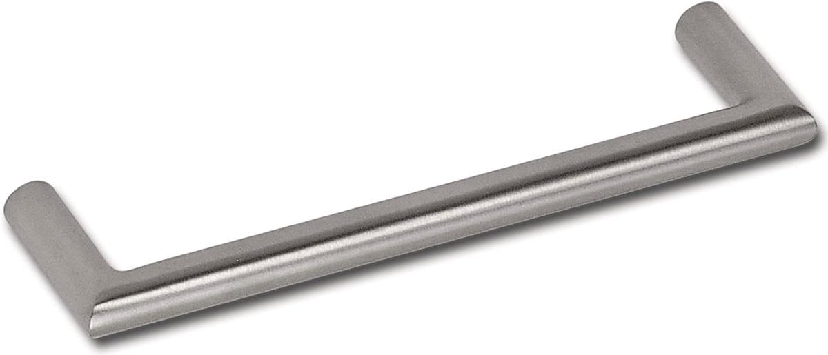 Meubelgreep Brian Ladegreep Kastgreep voor Keuken Kast Deur - Geborsteld Roestvrij Staal - Zilver - Breedte: 23,4 cm