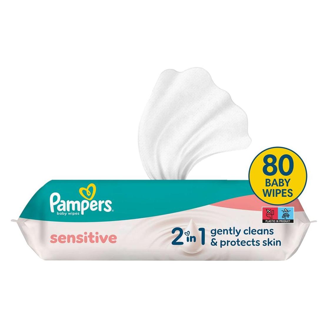 Pampers Sensitive (1 x 80 Stk.) (972369)