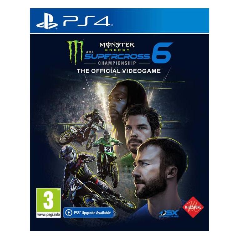 Milestone Monster Energy Supercross - The Official Videogame 6 (PS4, DE, FR, IT) (1116174)