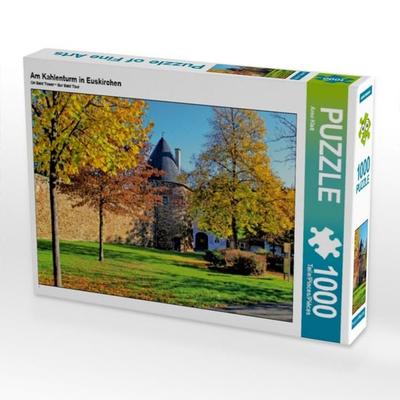 CALVENDO Puzzle Am Kahlenturm in Euskirchen | 1000 Teile Lege-Größe 64 × 48 cm Foto-Puzzle für glückliche Stunden
