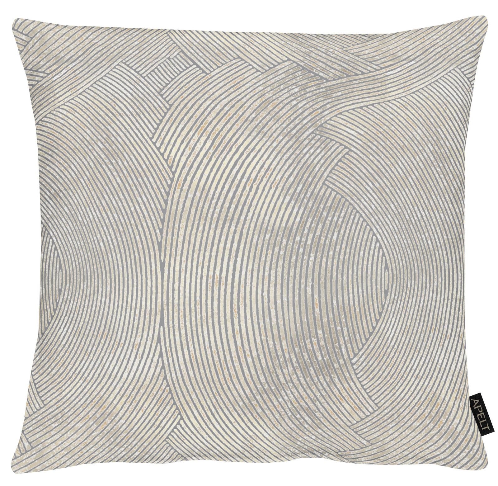 home24 Kussensloop Loft Style grijs mixweefsel 49 x 49 cm