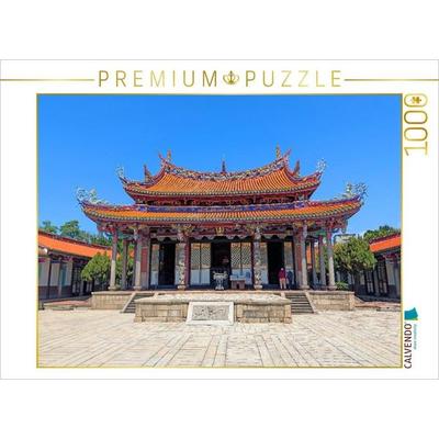 CALVENDO Puzzle Konfuziustempel in Taipeh | 1000 Teile Lege-Größe 64x48cm Foto-Puzzle für glückliche Stunden