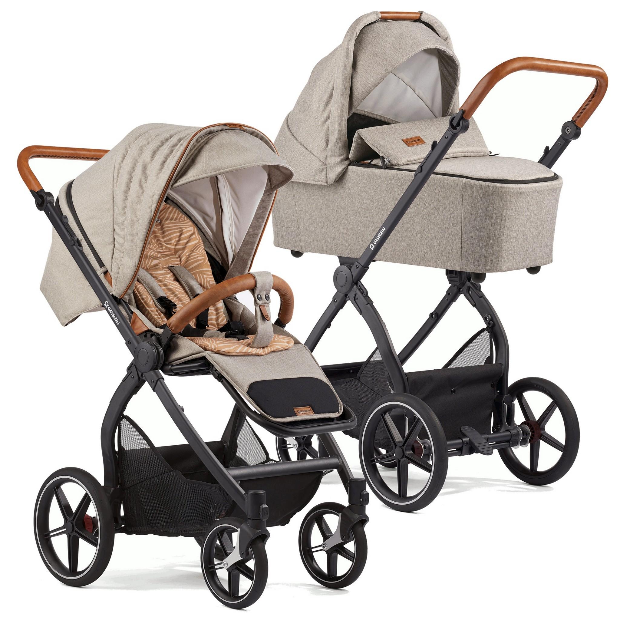 Gesslein FX4 Swing 2in1 Kinderwagen-Set inkl. Babywanne Panorama Lyx 652652