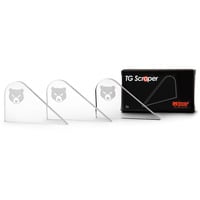 TG Scraper, Schaber transparent, 3 Stück
