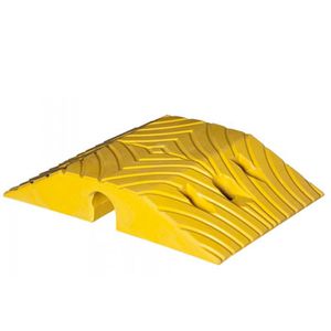 Moravia Fahrbahnschwelle TOPSTOP 10, 280.12.597, aus Gummi, Normelement, gelb, 25 x 40,5 x 7cm