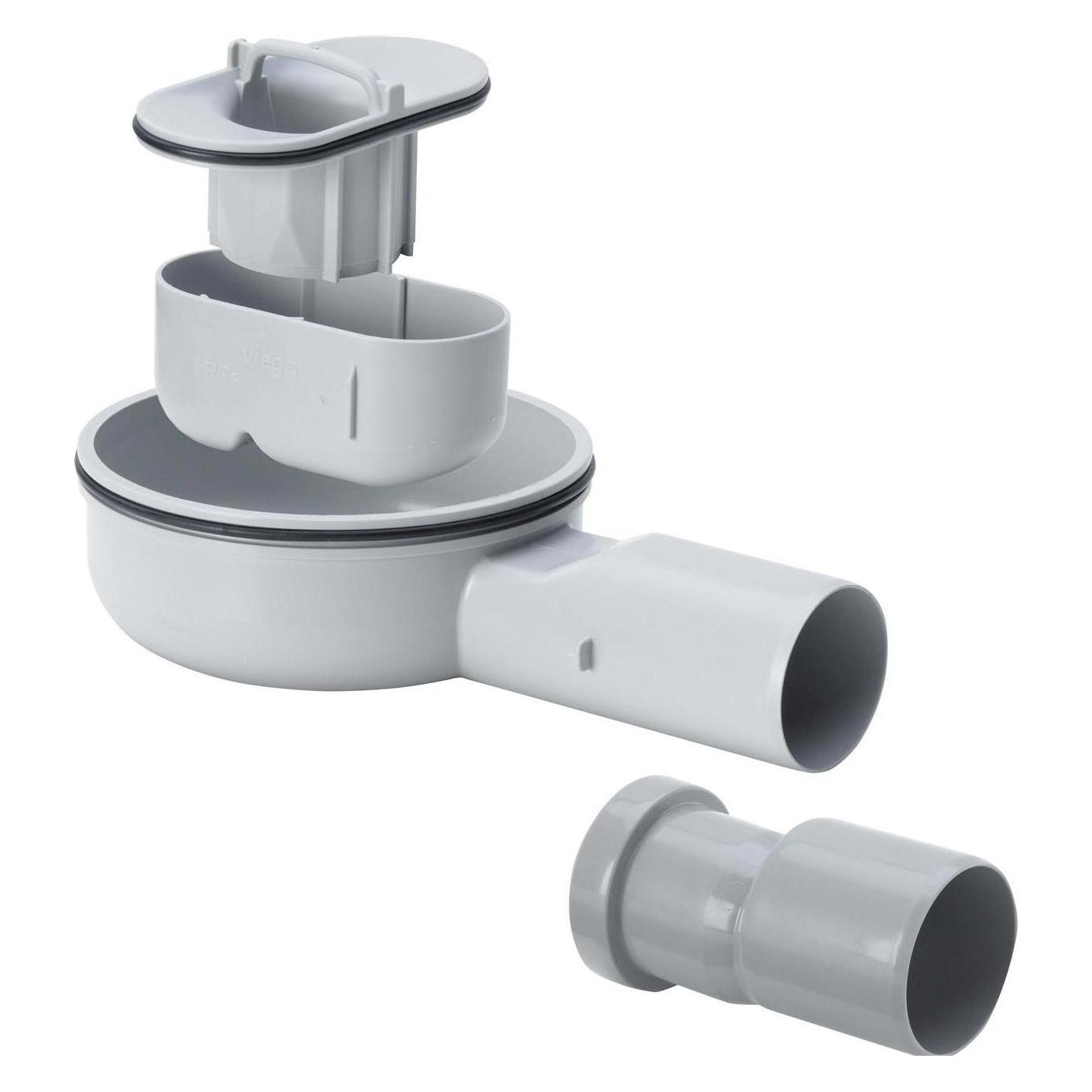 Viega Geruchsverschluss Advantix 4982.93 Kst, ab 70 Einbauh, Abl. DN 40 drehb. (737580)