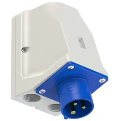PCE 9513-6 CEE-Wandgerätestecker 16A 3p 6h IP44 95136