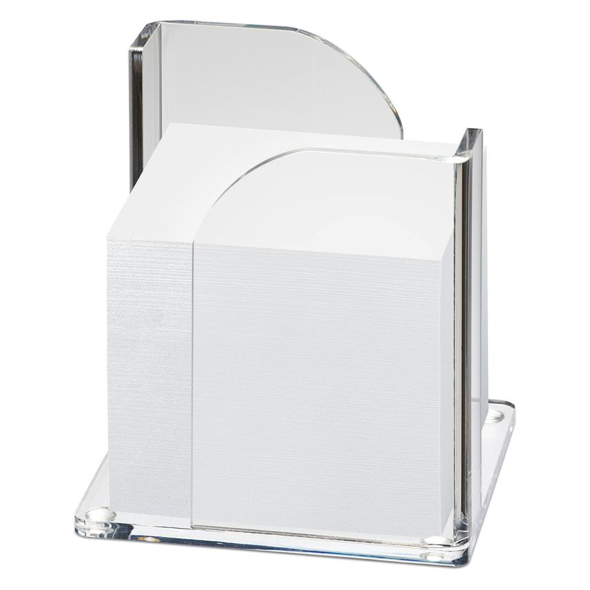 Maul Zettelbox Acryl 102x109x102mm (102 x 102 mm) (19540 05)