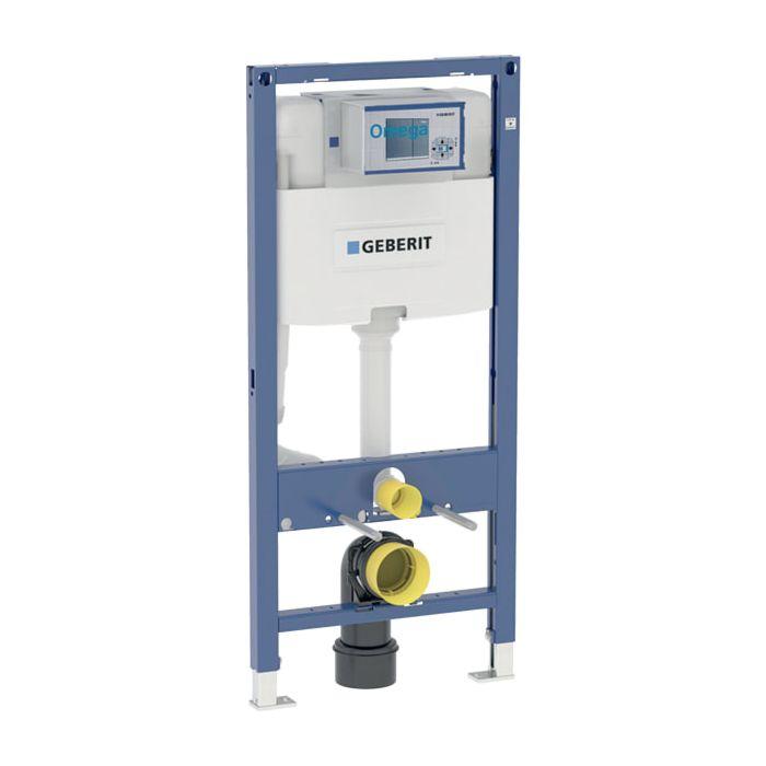 Geberit Duofix Wand WC Element 111060001 Bauhöhe: 112cm, mit Omega Spülkasten 12 cm