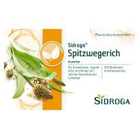SIDROGA Spitzwegerich Tee Filterbeutel 20X1.4 g