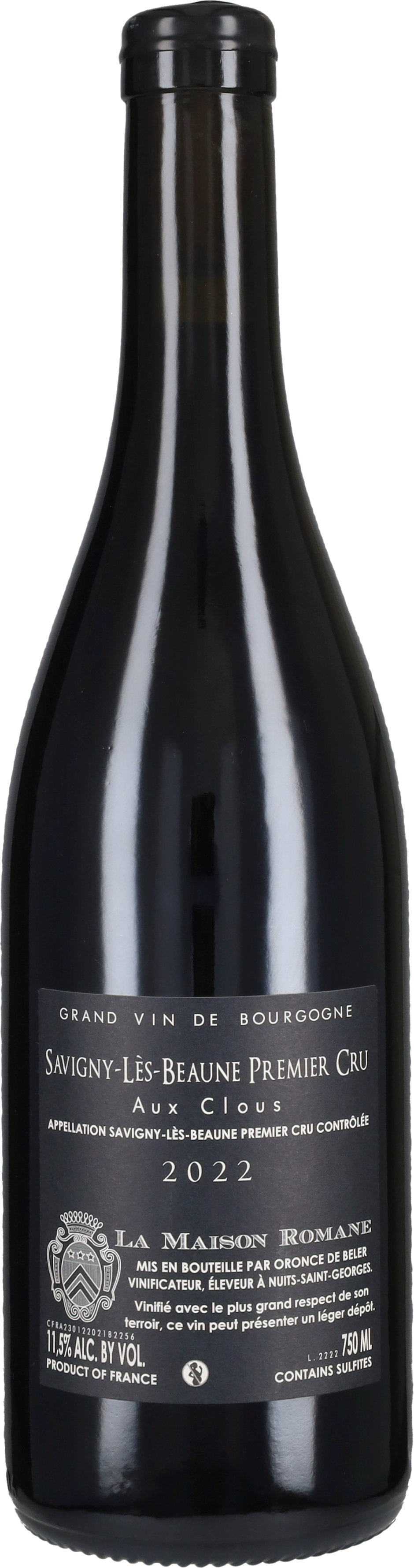 Savigny Les Beaune Premier Cru 'Aux Clous' La Maison Romane 2022