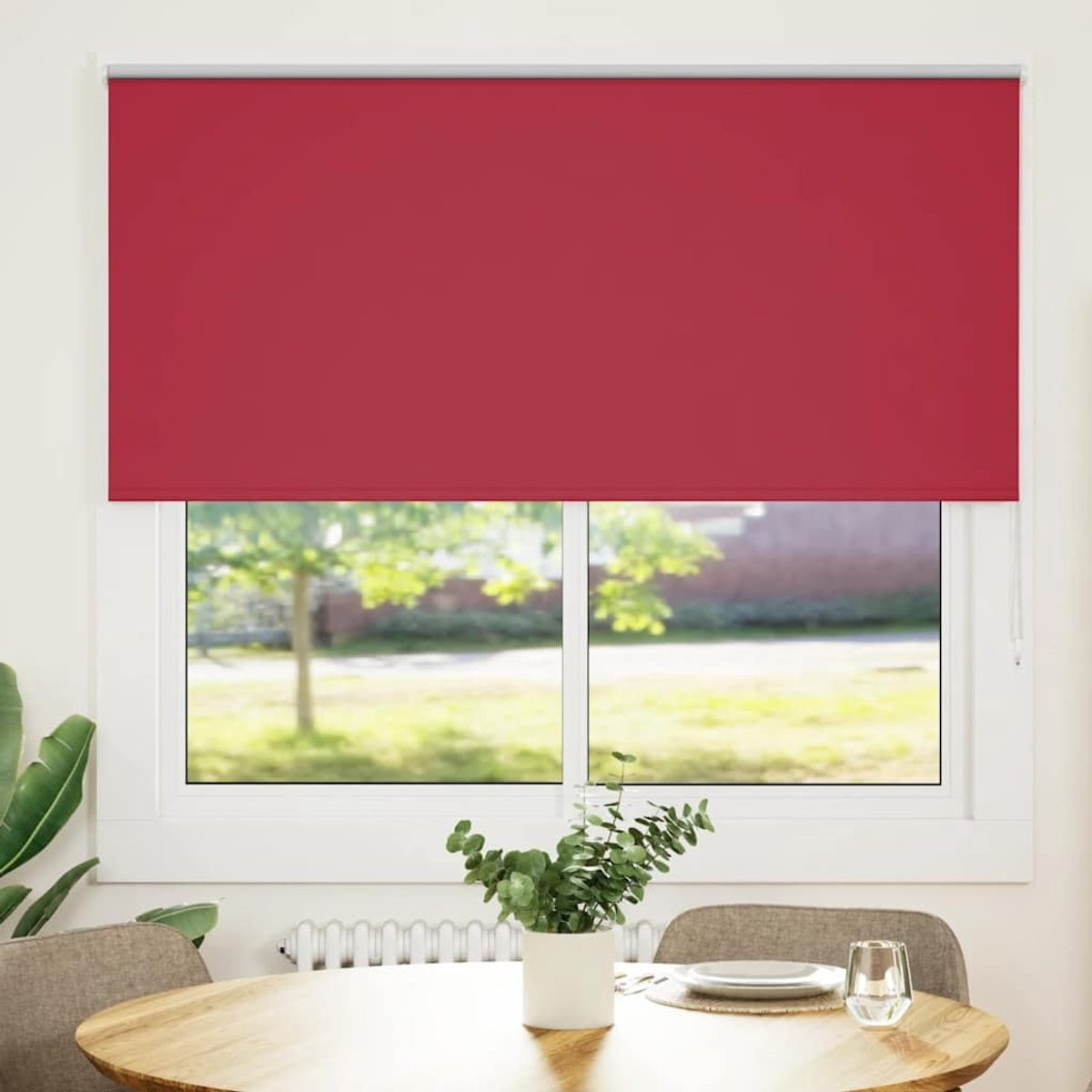 Verduisterend rolgordijn Rood