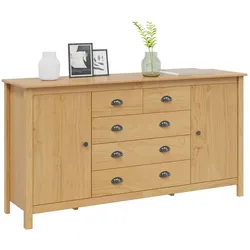vidaXL, Kommode + Sideboard, Yarenus (154 x 40 x 80 cm)