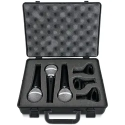 Pronomic DM-58-C Vocal Mikrofon 3er Set im Koffer