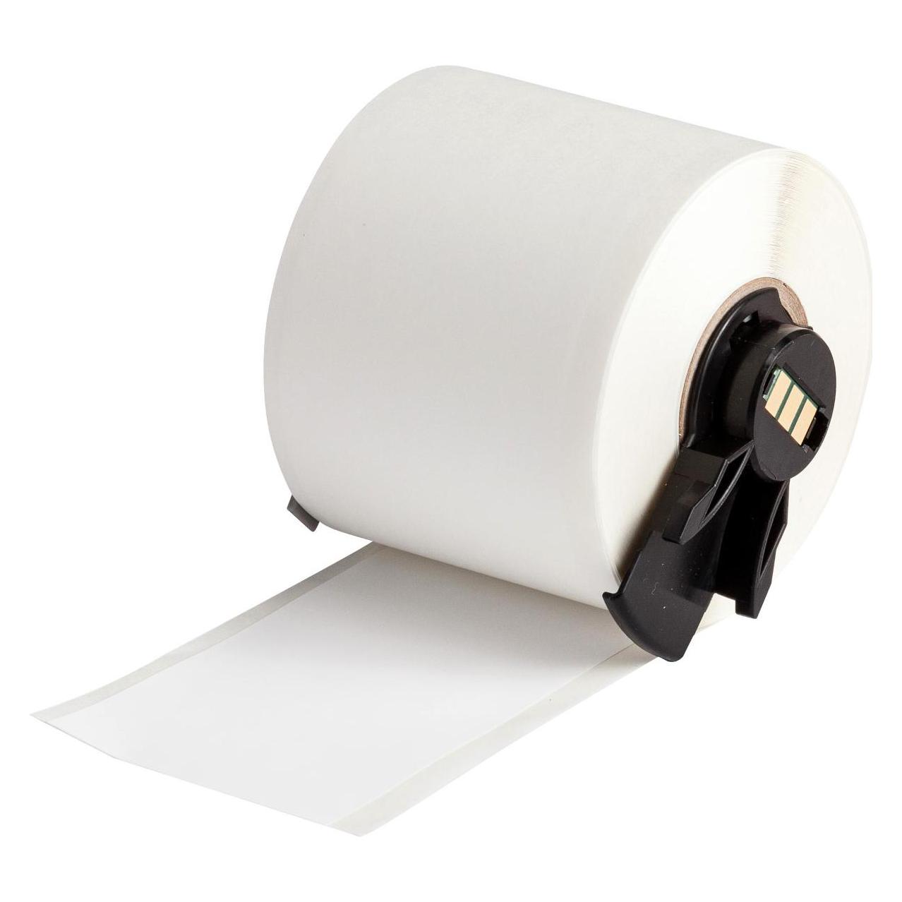 Brady M6C-1900-489, Polyester, Weiss, matt, 48.26 mm x 15.24 m, extra stark haftend, Endlos (54.61 mm) (M6C-1900-489)