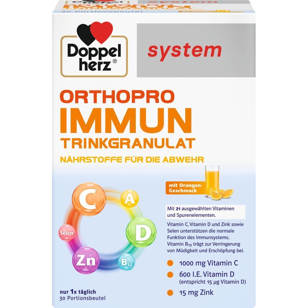 Doppelherz Orthopro Immun system Trinkgranulat 30 St Beutel