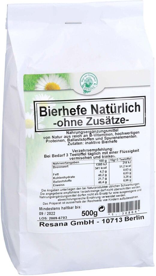 Bierhefe Natürlich ohne Zusätze Pulver