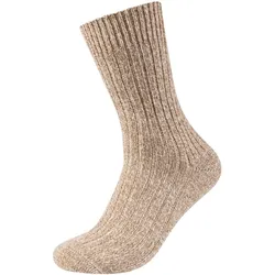camano Cosy Mouline Boot Crew Socken 8662 - sepia tint 35-38