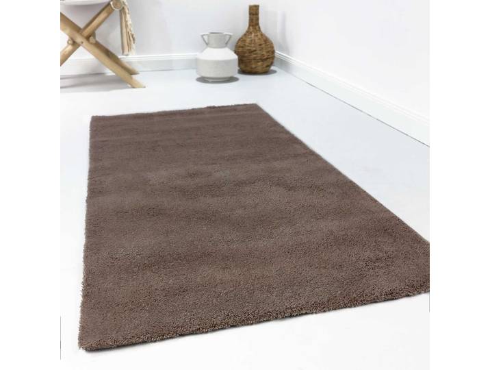 Wollteppich ESPRIT Greenwood Rug, ESP-24391 , grau (taupe), B:70cm H:2mm L:140cm, Wolle, Teppiche, Wollteppich, modern, kuschelig aus Schurwolle, pflegeleicht, Wohn-, Schlafzimmer