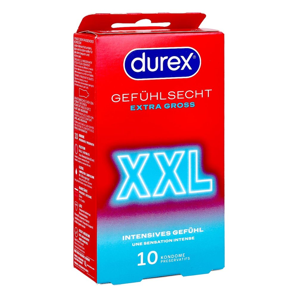 Reckitt Benckiser Deutschland GmbH Durex Gefühlsecht Xxl Kondome 19847822