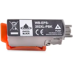 Alternativ-Tinte für EPSON C13T02F14010 Foto schwarz