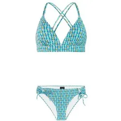 PROTEST Damen Bikinis klassisch Da PRTLock triangle bikini, Größe 40 in Blau Blau