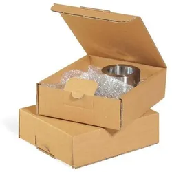 Transpak, Versandkarton + Versandbox, Klappschachtel 1-wellig Masse 159x125x45mm A6 Qualität 1.10 E braun Maxi-Brief braun (50 Stk.)