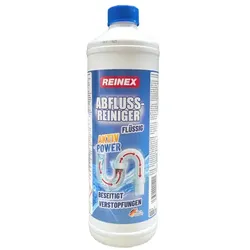 Rohrreiniger Reinex Abfluss-Reiniger flüssig 1 L beseitigt zuverlässig und gründlichen jede Verstopfung
